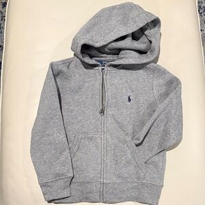 Polo by Ralph Lauren Kids Gray Zip up Jacket with Pockets NWT